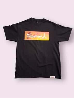 Diamond Supply Co. Beach Sunset Logo Tshirt
